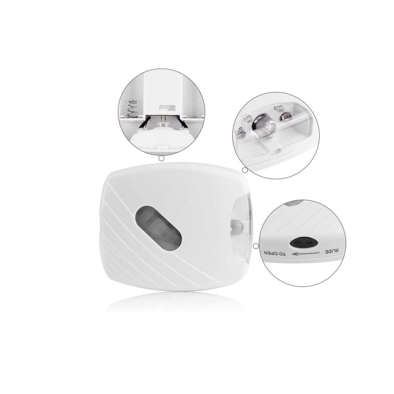 Luz Led para Water, Tapa de Inodoro con sensor de movimiento